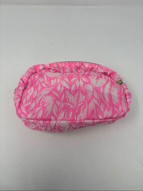 Lilly Pulitzer | Pink Floral Print Cosmetic Pouch